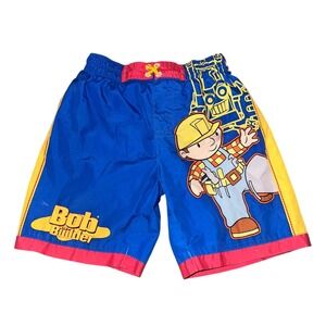 Vintage Y2K Bob The Builder Swim Trunks 3T
